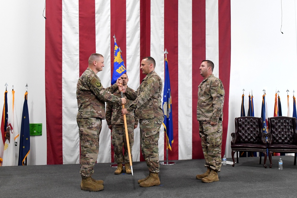 821st CRG Change of Command