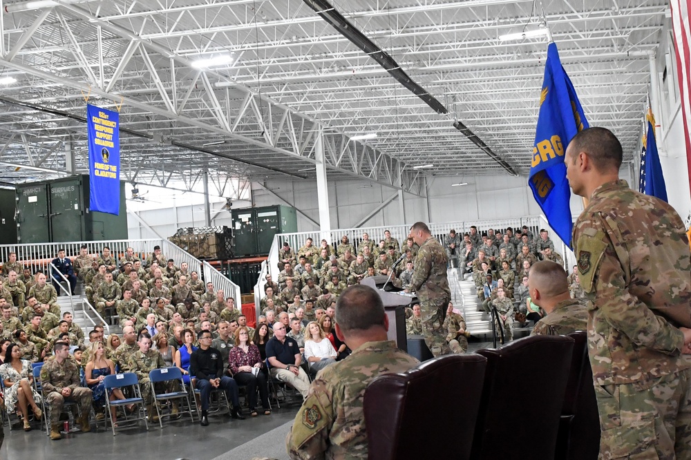 821st CRG Change of Command