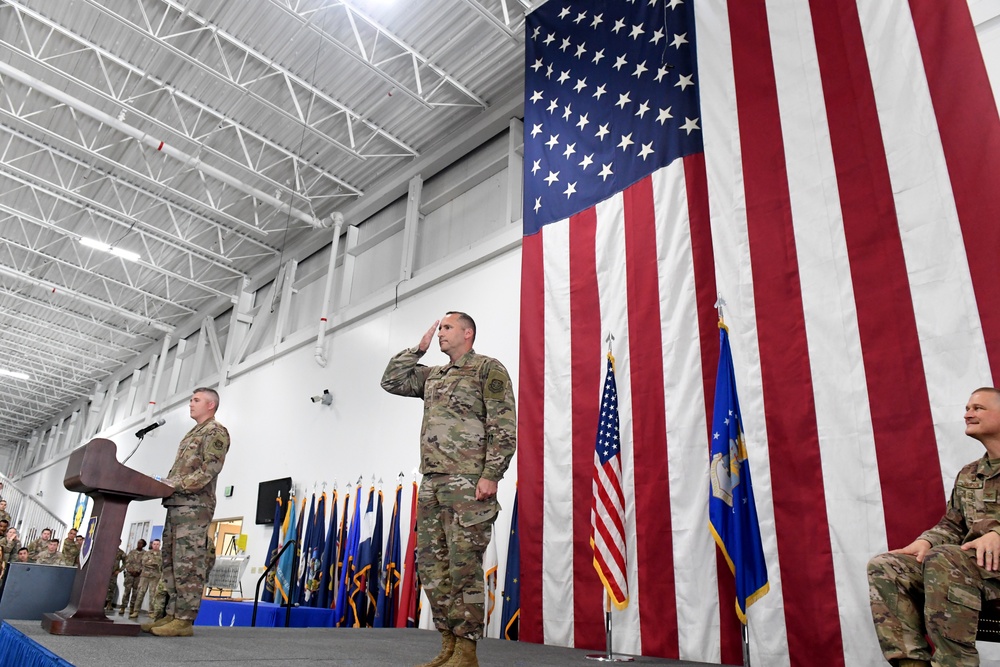 821st CRG Change of Command