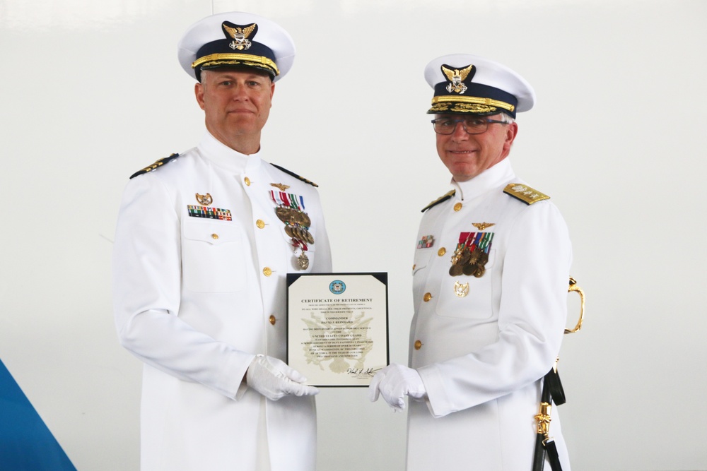 Coast Guard Pacific Strike Team change of command ceremony