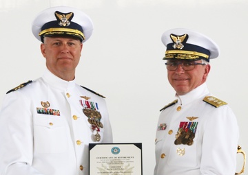 Coast Guard Pacific Strike Team change of command ceremony