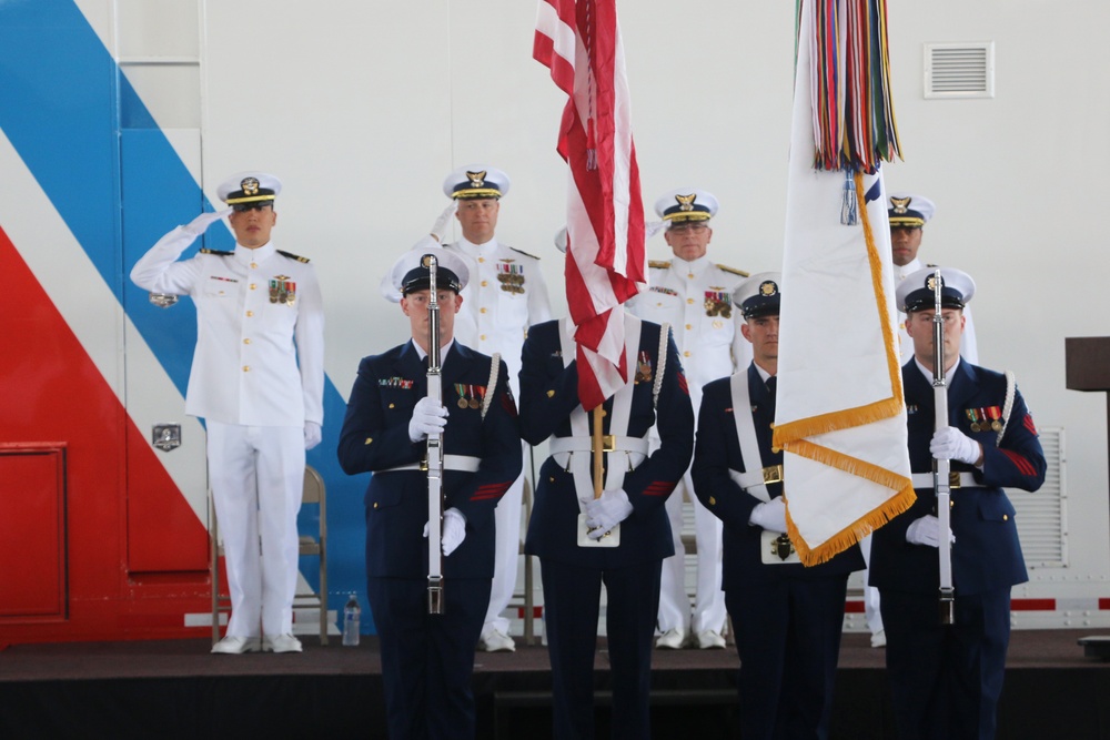 Coast Guard Pacific Strike Team change of command ceremony