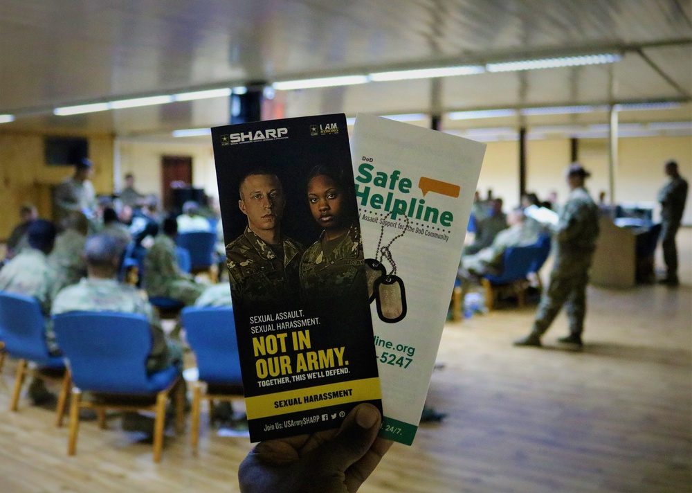 Task Force Cavalier 3rd Quarterly SHARP Leaders Training