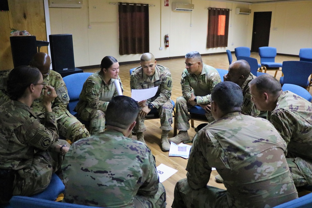 Task Force Cavalier 3rd Quarterly SHARP Leaders Training