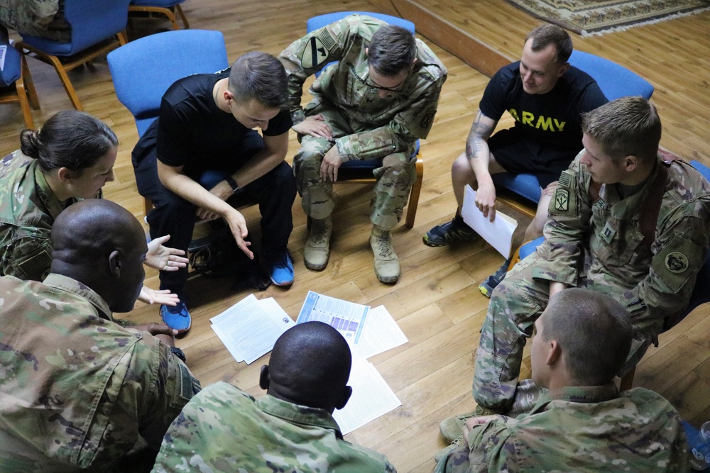 Task Force Cavalier 3rd Quarterly SHARP Leaders Training