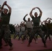 Security Forces joins Marines in combat fitness test