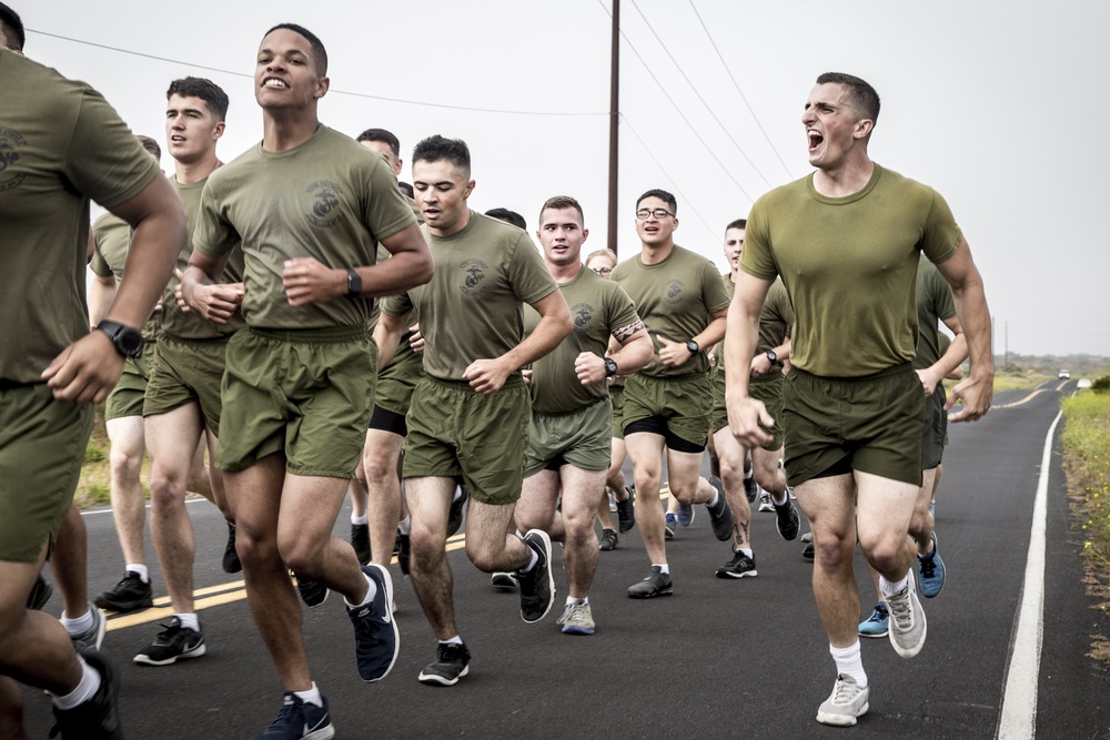 Motto Run Monday: 3rd LAAD runs in formation