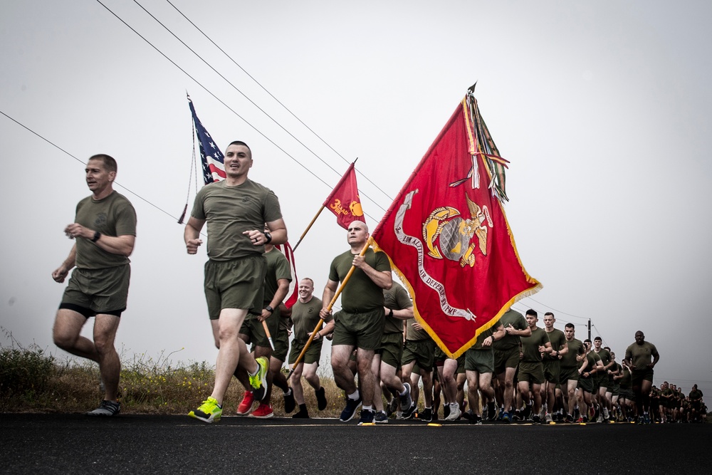 Motto Run Monday: 3rd LAAD runs in formation