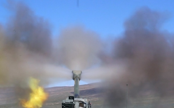 2-146 Field Artillery conduct artillery raid during xCTC