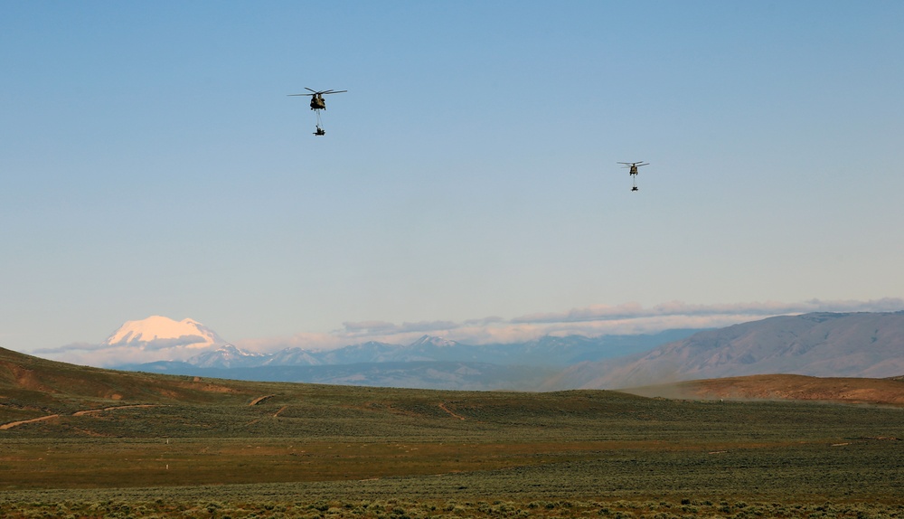 2-146 Field Artillery conduct artillery raid during xCTC