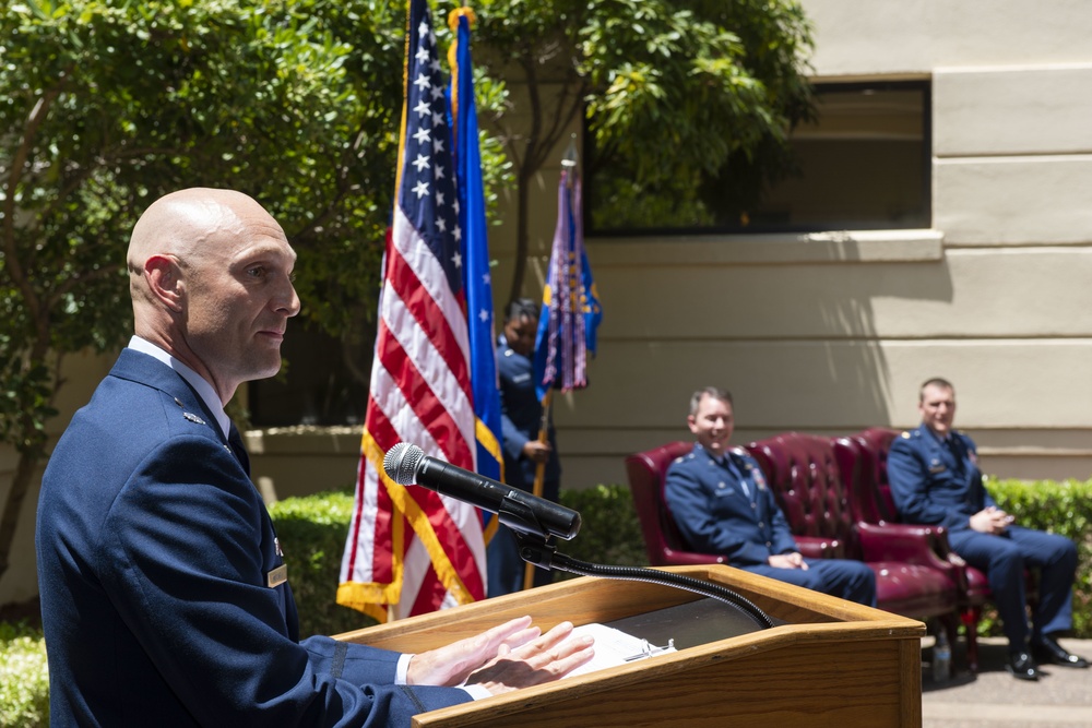 Major Wilkins assumes command of 60th CPTS