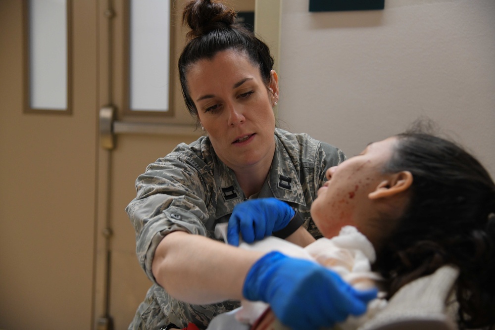 22nd Medical Group Crisis Response Exercise