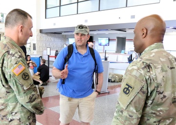 Members of the 90th SB redeploy after a job well done