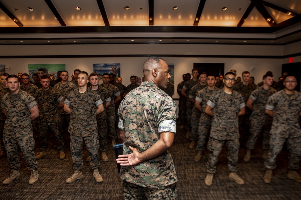 Lt. Col. Wayne A. Carr Promotion Ceremony