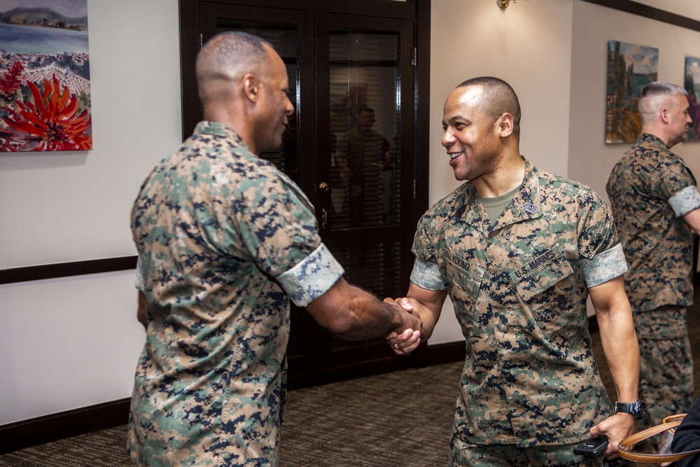 Lt. Col. Wayne A. Carr Promotion Ceremony