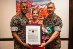 Lt. Col. Wayne A. Carr Promotion Ceremony
