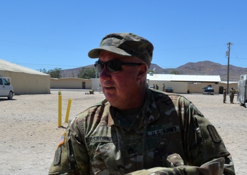 Operation Hickory Sting NC Guard Soldiers Arrive at Fort Irwin