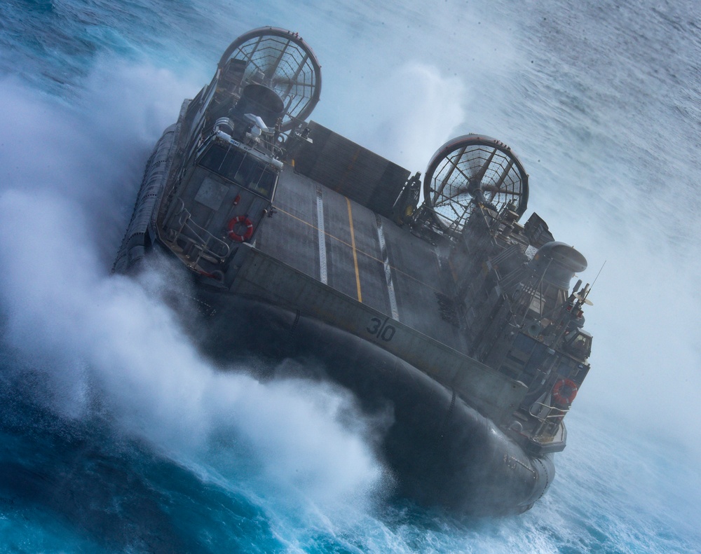 USS WASP (LHD 1) OPERATIONS AT SEA