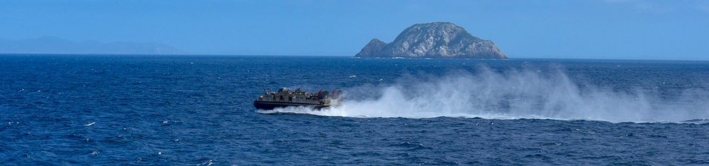 USS WASP (LHD 1) OPERATIONS AT SEA