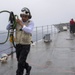 Replenishment-at-sea Aboard USS Chancellorsville