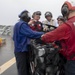 Replenishment-at-sea Aboard USS Chancellorsville
