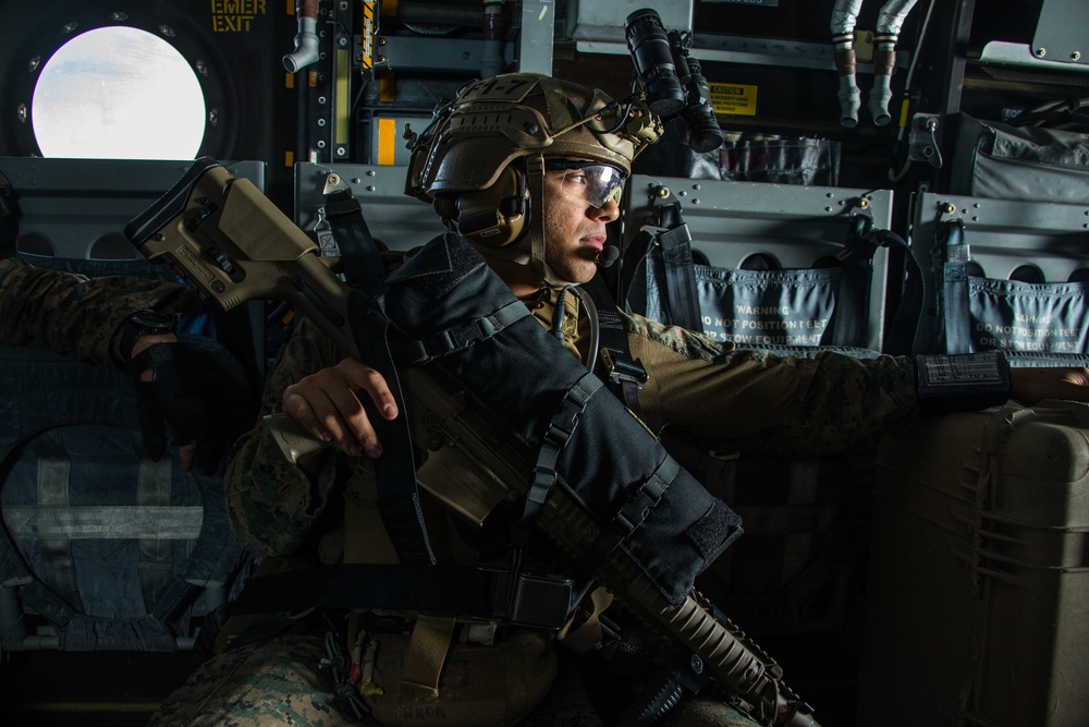 Guardian Angels: 31st MEU snipers provide overwatch during VBSS