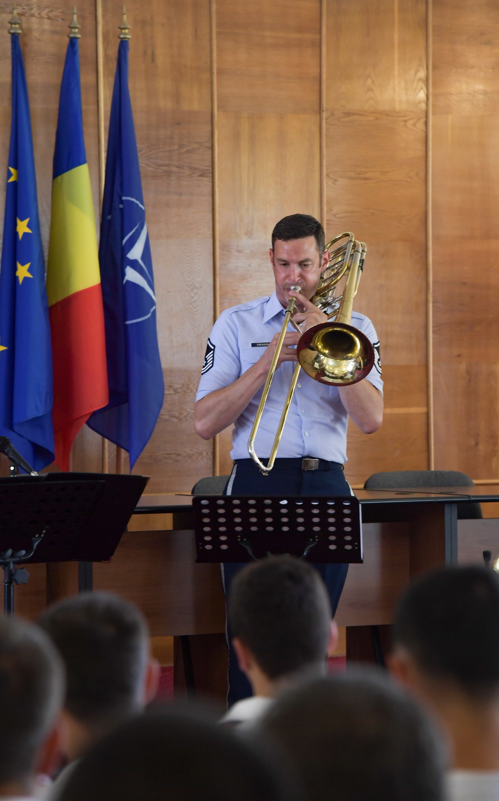 USAFE Band in Romania