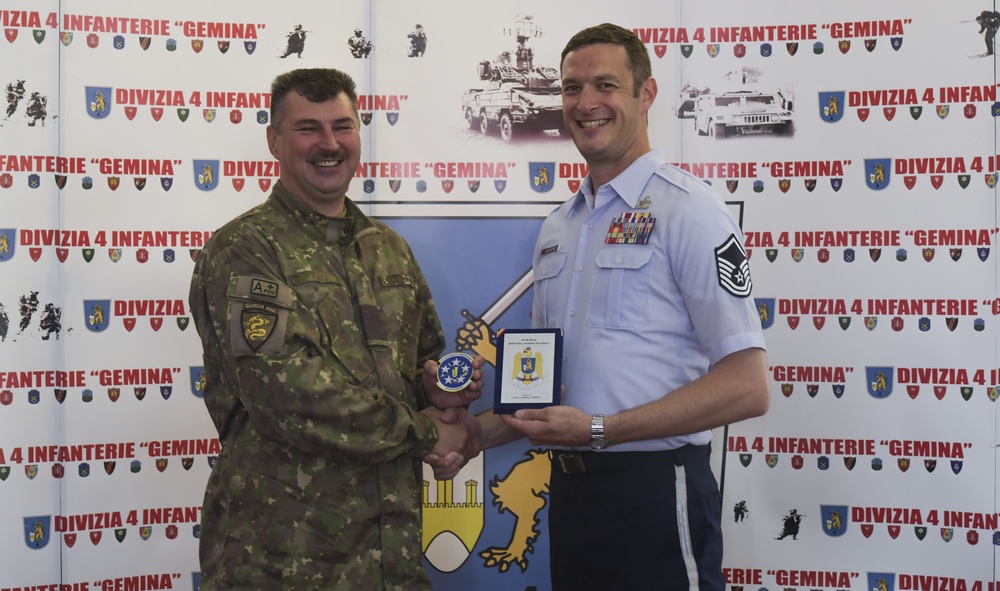 USAFE Band in Romania