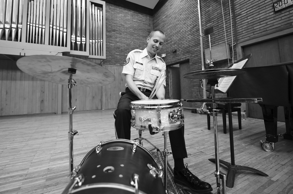 USAFE Band in Romania