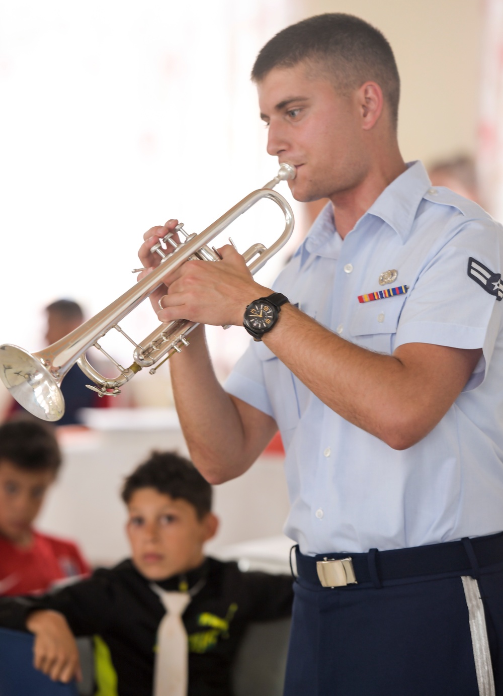 USAFE Band in Romania