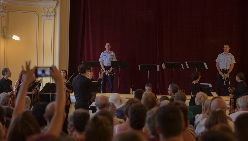 USAFE Band in Romania