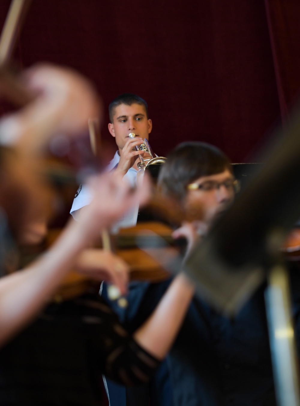 USAFE Band in Romania