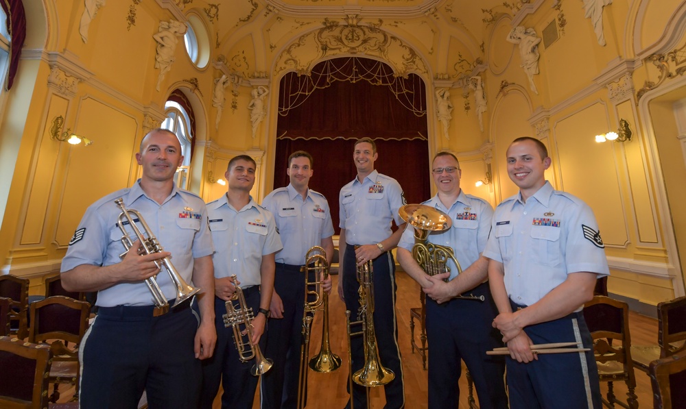 USAFE Band in Romania