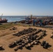 Army prepares to move more than 1,000 pieces of equipment through Romanian port