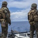 11th MEU Security aboard Harpers Ferry (LSD 49) during Strait Transit