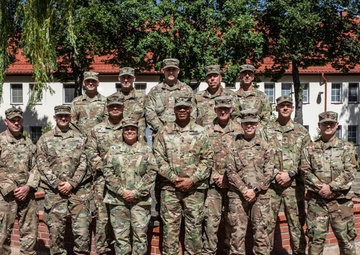National Guard command team visits Battle Group Poland