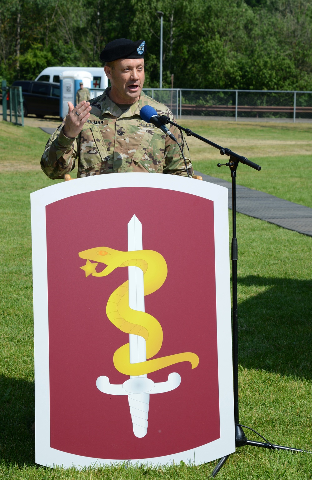 30th Medical Brigade, Change of Command Ceremony