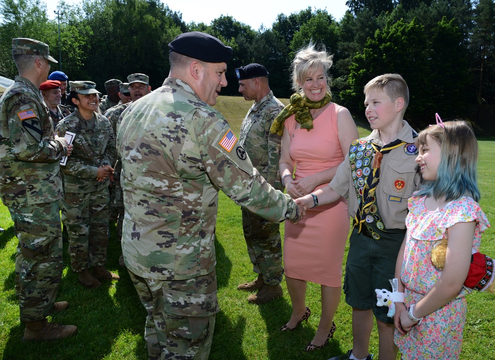 30th Medical Brigade, Change of Command Ceremony