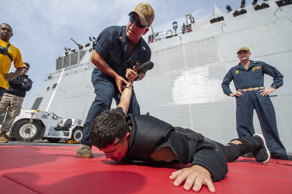 USS John P. Murtha Security Reaction Force Training