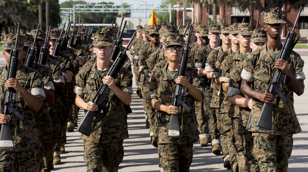 Charlie Company Drill Practice