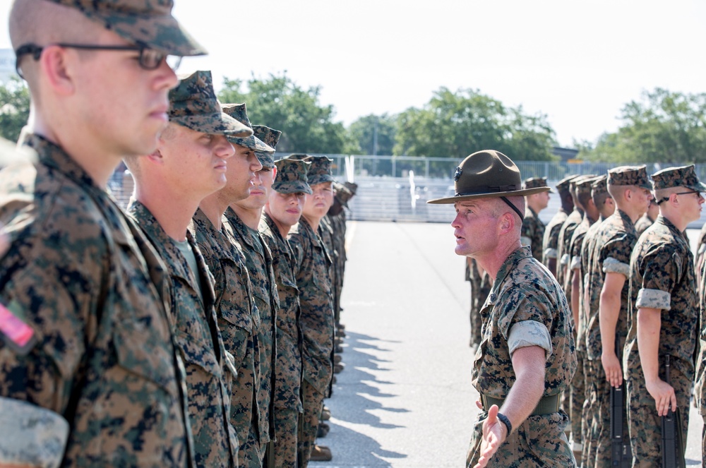 Charlie Company Drill Practice