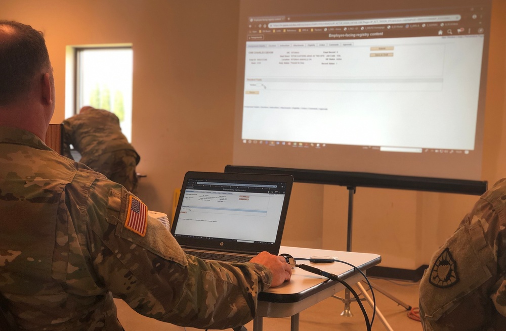 State-to-State Training Prepares Fielding Groups across the ARNG to Deploy IPPS-A