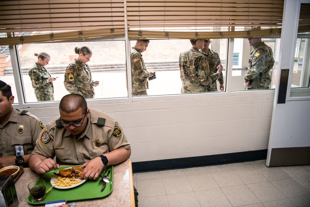 Border Patrol Explorers make first-ever visit to Presidio of Monterey