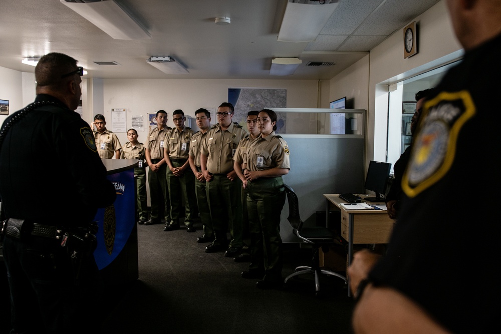 Border Patrol Explorers make first-ever visit to Presidio of Monterey