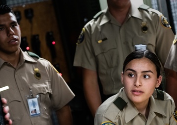 Border Patrol Explorers make first-ever visit to Presidio of Monterey