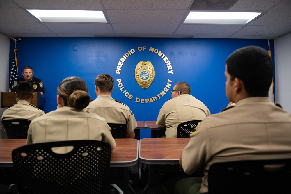 Border Patrol Explorers make first-ever visit to Presidio of Monterey