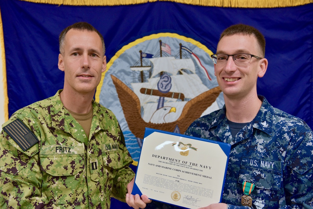End of Tour Awards - U.S. Fleet Forces Band
