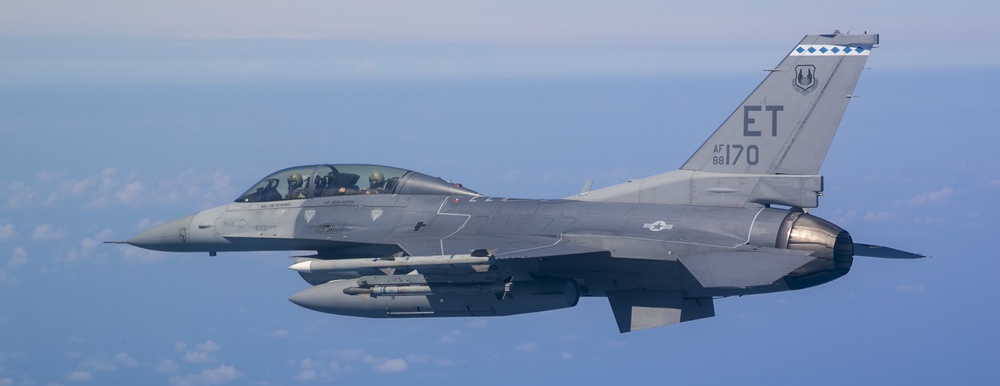 Fighting Falcon Flies over Florida