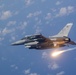 Fighting Falcon Fires Flare Over Florida