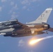 Fighting Falcon Fires Flare Over Florida